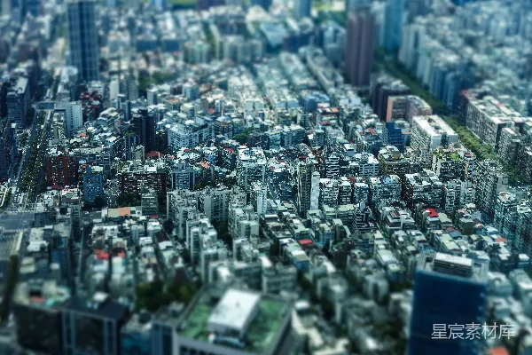 高清摄影 城市微型景观