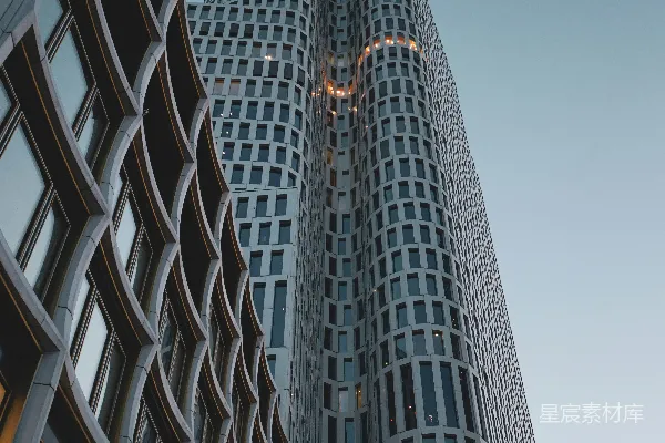 高清摄影 现代都市的光影交错