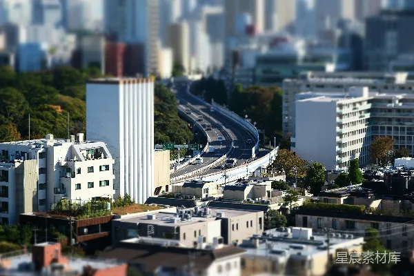 高清摄影 城市微缩景观