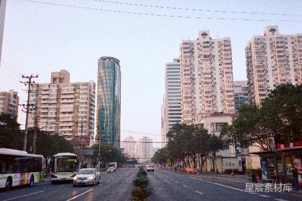 高清摄影 上海城市街景