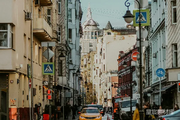 高清摄影 城市的街景
