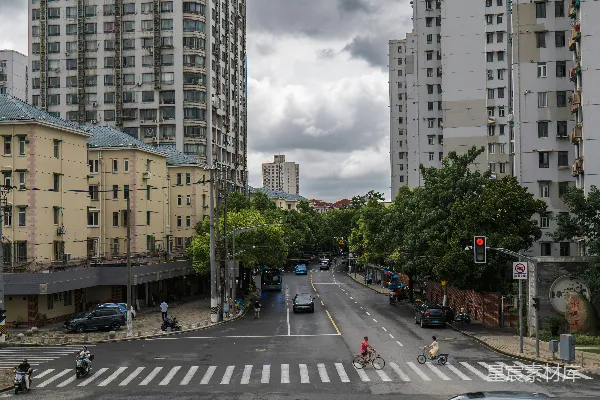高清摄影 城市街道的日常景象