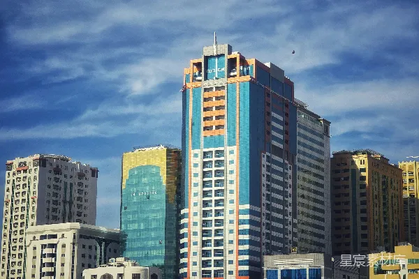 高清摄影 城市天际线与现代建筑