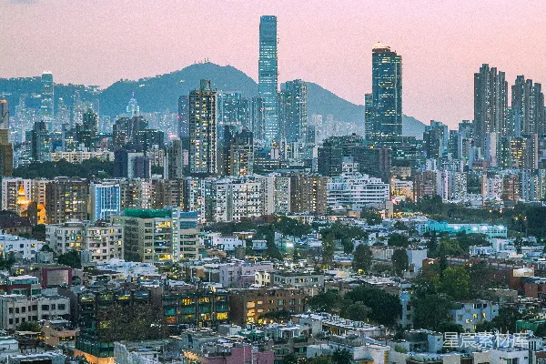 高清摄影 香港夜景全景