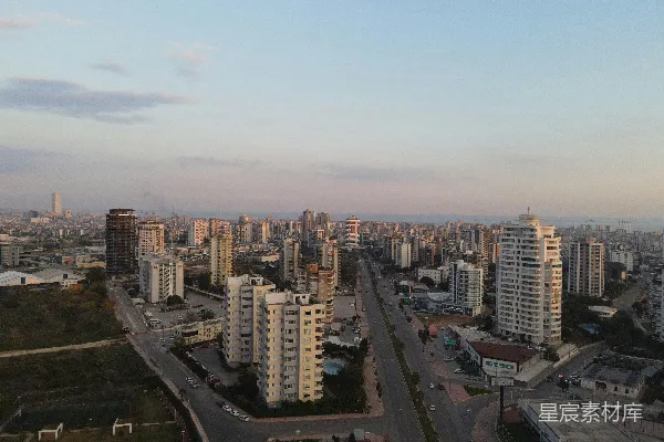 高清摄影 城市全景俯瞰