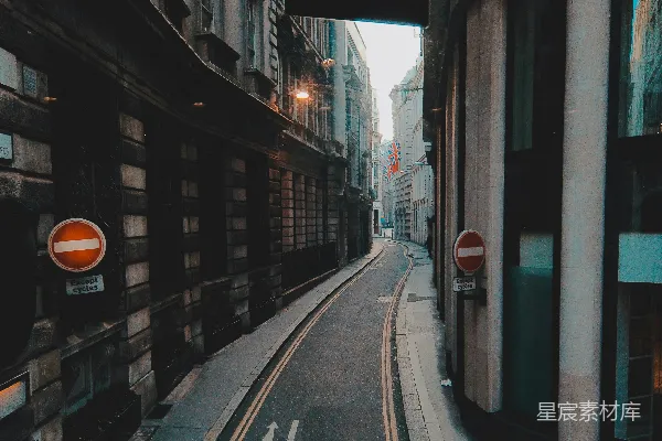 高清摄影 伦敦的安静巷弄