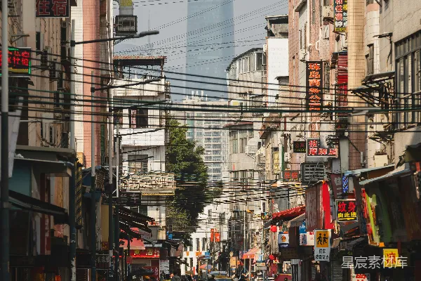 高清摄影 城市的喧嚣与高楼的静默