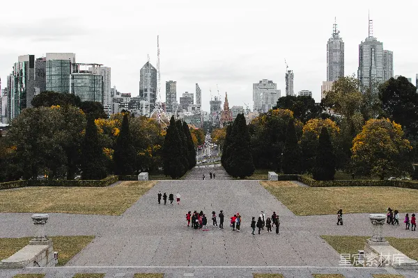 高清摄影 墨尔本城市全景