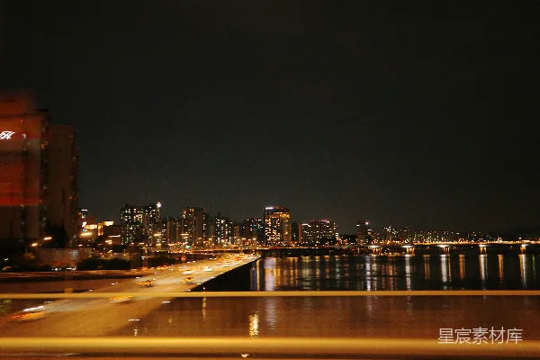高清摄影 夜幕下的城市风光