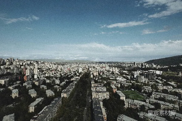 高清摄影 城市全景俯瞰