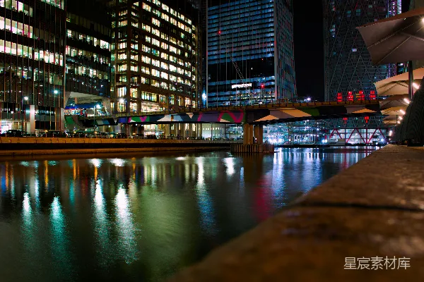 高清摄影 夜色中的都市风景