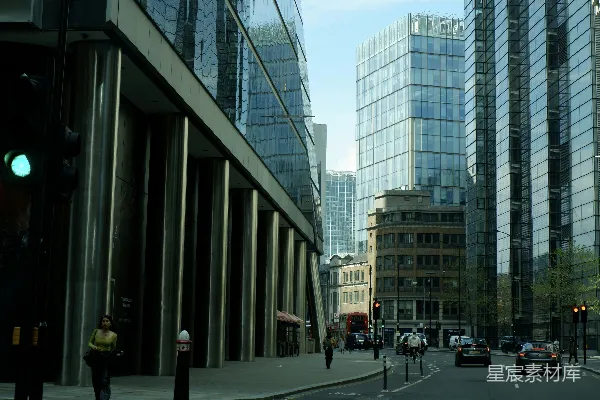 高清摄影 现代都市街道风景