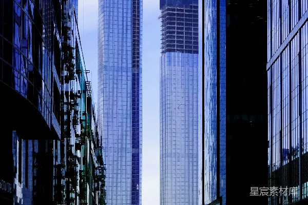 高清摄影 现代都市高楼林立