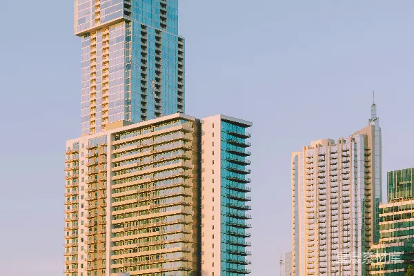 高清摄影 城市天际线与现代建筑