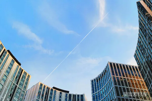 高清摄影 现代都市的天空