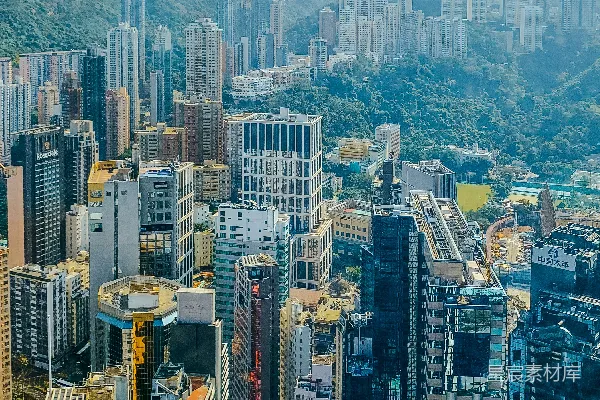 高清摄影 香港城市天际线