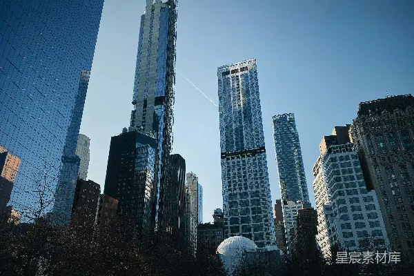 高清摄影 现代都市天际线