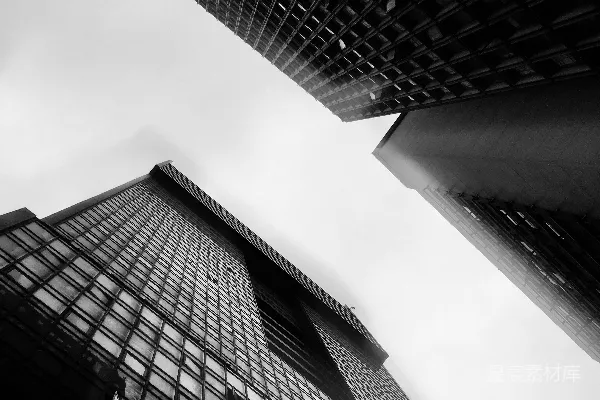 高清摄影 现代都市的摩天大楼