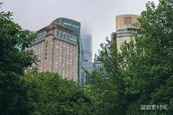 高清摄影 城市与自然的对话