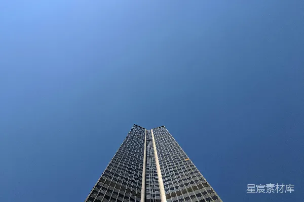高清摄影 仰望高楼