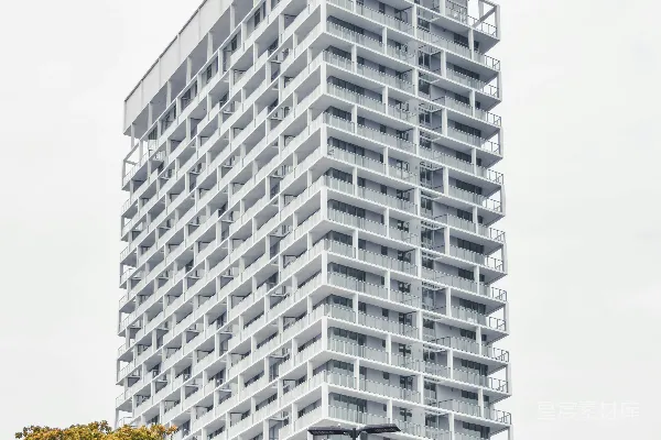 高清摄影 现代高层公寓建筑