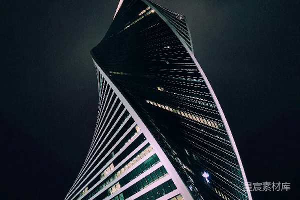 高清摄影 摩天大楼夜景