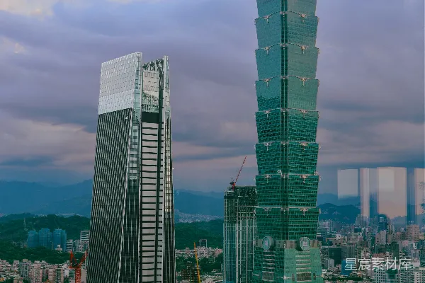 高清摄影 台北101大厦