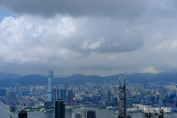 高清摄影 香港维港天际线