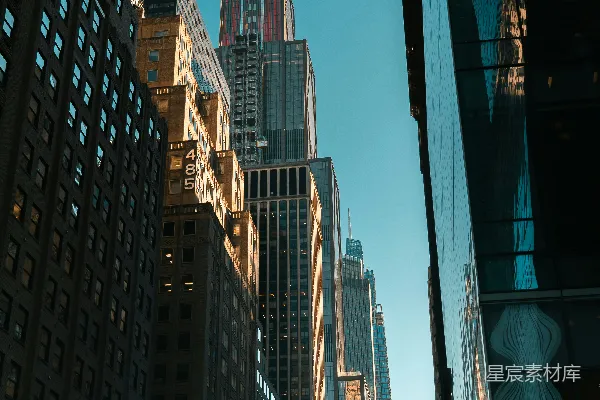 高清摄影 摩天大楼的城市景观