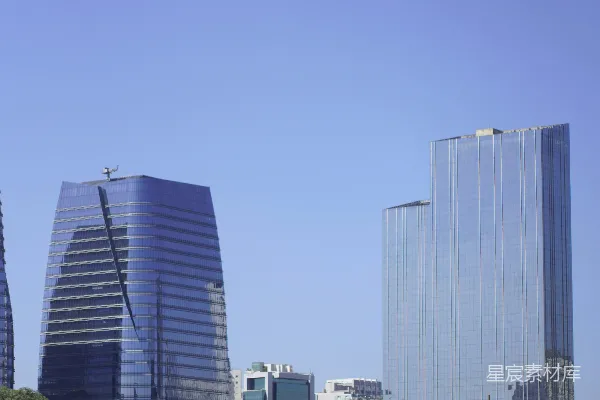 高清摄影 都市风景中的现代建筑