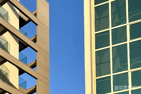 高清摄影 现代建筑与蓝天