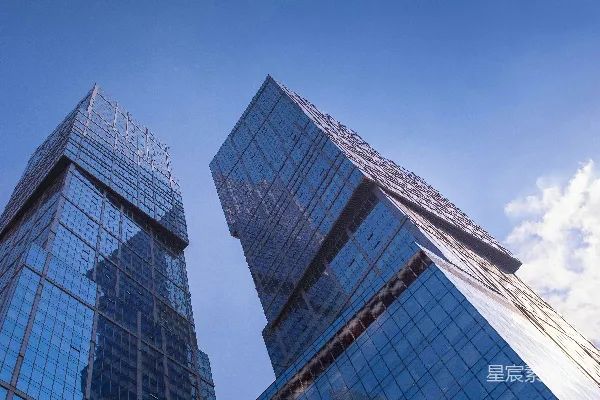 高清摄影 摩天大楼的现代都市景观