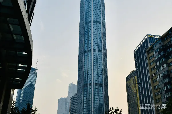 高清摄影 重庆解放碑CBD地标建筑