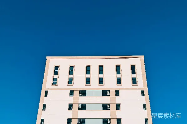 高清摄影 蓝天下的建筑