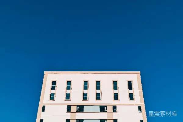 高清摄影 蓝天下的建筑