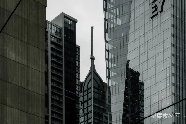 高清摄影 现代都市建筑剪影