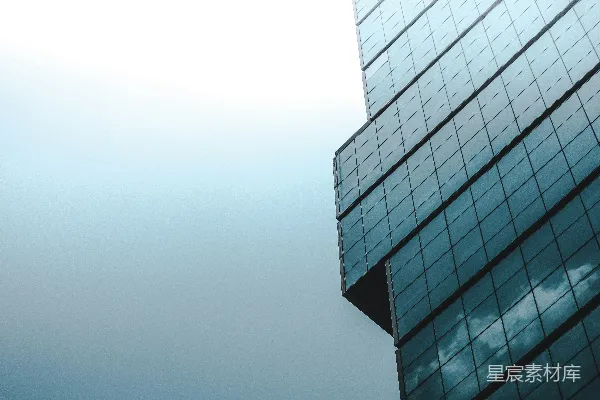 高清摄影 现代建筑与天空的对峙