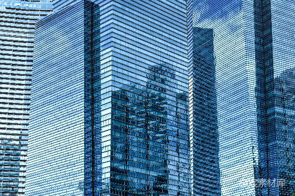 高清摄影 现代都市玻璃幕墙建筑