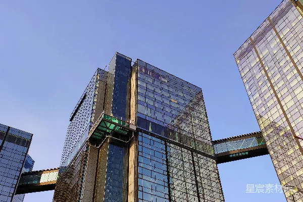 高清摄影 现代都市玻璃建筑
