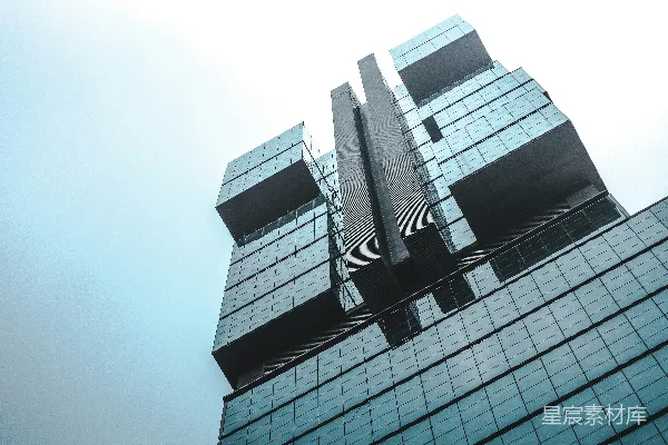 高清摄影 现代玻璃幕墙建筑