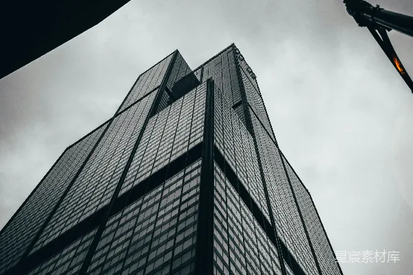 高清摄影 都市之巅：摩天大楼的俯瞰视角