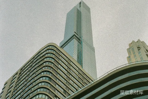 高清摄影 现代都市的摩天大楼