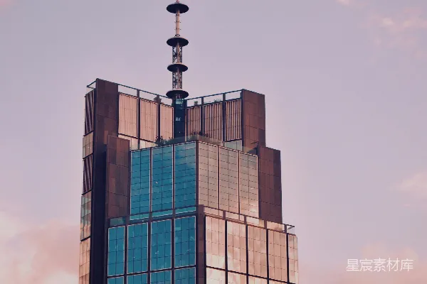 高清摄影 摩天大楼剪影