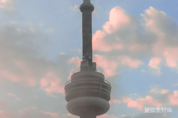 高清摄影 CN Tower at Dusk