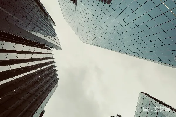 高清摄影 仰望摩天大楼