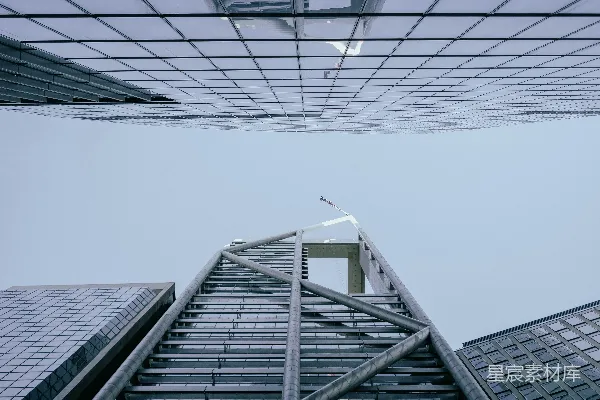 高清摄影 仰视摩天大楼