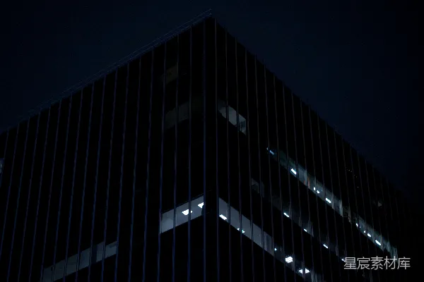 高清摄影 夜幕下的摩天大楼