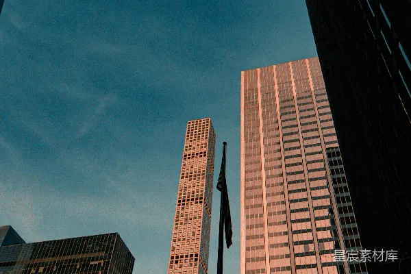 高清摄影 摩天大楼的城市天际线