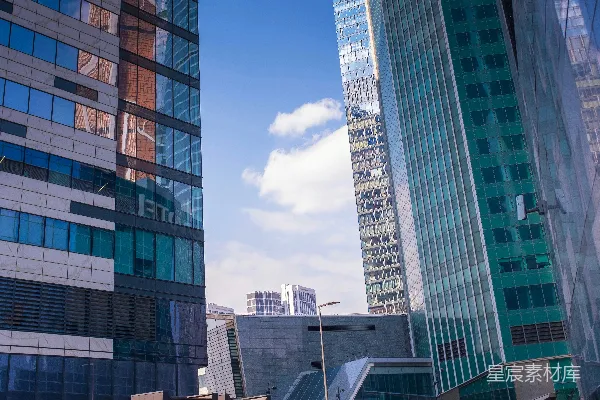 高清摄影 现代都市的玻璃建筑