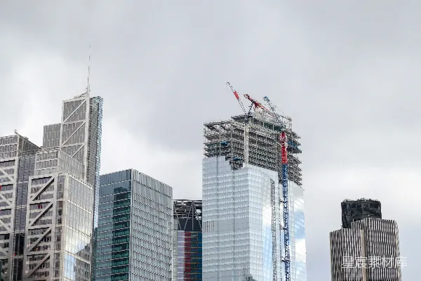 高清摄影 城市发展中的高楼大厦